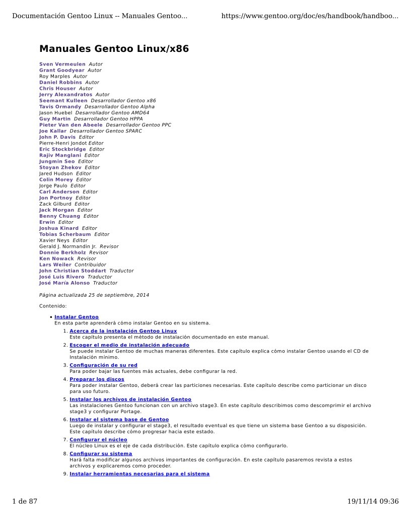 Imágen de pdf Manuales Gentoo Linux x86